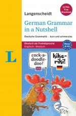 Cover-Bild Langenscheidt German Grammar in a Nutshell - Buch mit Übungen zum Download