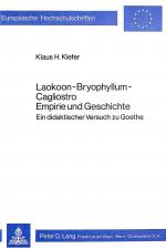 Cover-Bild Laokoon-Bryophyllum-Cagliostro. Empirie und Geschichte