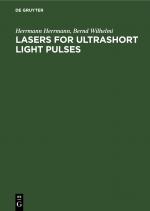 Cover-Bild Lasers for Ultrashort Light Pulses