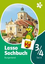 Cover-Bild Lasso Sachbuch 3/4 mit Regionalseiten Burgenland, Schülerbuch