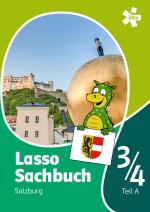 Cover-Bild Lasso Sachbuch 3/4 mit Regionalseiten Salzburg, Schülerbuch