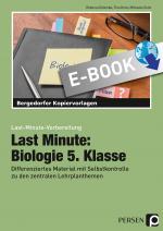 Cover-Bild Last Minute: Biologie 5. Klasse