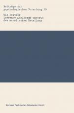 Cover-Bild Lawrence Kohlbergs Theorie des moralischen Urteilens