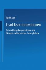 Cover-Bild Lead User Innovationen