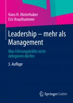 Cover-Bild Leadership — mehr als Management