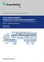 Cover-Bild Lean Management - Worthülse oder Erfolgskonzept?.