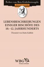 Cover-Bild Lebensbeschreibungen einiger Bischöfe des 10.-12. Jahrhunderts