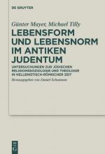 Cover-Bild Lebensform und Lebensnorm im Antiken Judentum