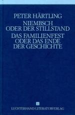 Cover-Bild Lebensläufe von Dichtern - Niebsch oder der Stillstand /Das Familienfest oder das Ende der Geschichte