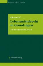 Cover-Bild Lebensmittelrecht in Grundzügen