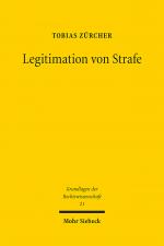 Cover-Bild Legitimation von Strafe