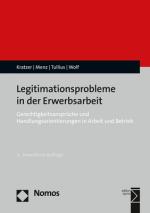 Cover-Bild Legitimationsprobleme in der Erwerbsarbeit