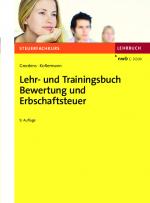 Cover-Bild Lehr- und Trainingsbuch Bewertung und Erbschaftsteuer