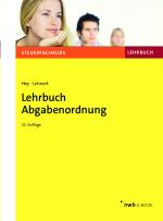 Cover-Bild Lehrbuch Abgabenordnung