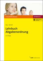 Cover-Bild Lehrbuch Abgabenordnung