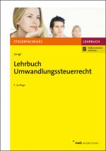 Cover-Bild Lehrbuch Umwandlungssteuerrecht