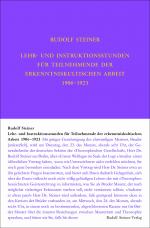 Cover-Bild Lehrstunden für Teilnehmende der erkenntniskultischen Arbeit 1906 - 1924