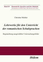 Cover-Bild Lehrwerke für den Unterricht der romanischen Schulsprachen