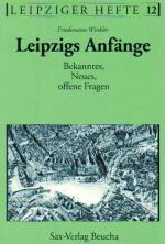 Cover-Bild Leipzigs Anfänge
