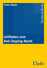 Cover-Bild Leitfaden zum Anti-Doping-Recht