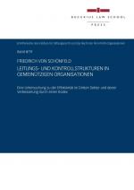Cover-Bild Leitungs- und Kontrollstrukturen in gemeinnützigen Organisationen