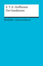 Cover-Bild Lektüreschlüssel zu E.T.A. Hoffmann: Der Sandmann