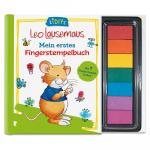 Cover-Bild Leo Lausemaus - Mein erstes Fingerstempelbuch Mit 7 Fingerstempelfarben