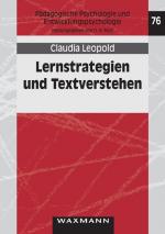 Cover-Bild Lernstrategien und Textverstehen
