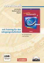 Cover-Bild Lernstufen Mathematik - Bayern / 6. Jahrgangsstufe - Arbeitsheft mit eingelegten Lösungen und CD-ROM