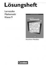 Cover-Bild Lernstufen Mathematik - Hauptschule Nordrhein-Westfalen / 9. Schuljahr - Lösungen zum Schülerbuch