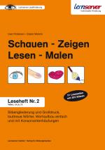 Cover-Bild Leseheft 2: Schauen - Zeigen - Lesen - Malen