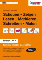 Cover-Bild Leseheft 3: Schauen - Zeigen - Lesen - Markieren - Schreiben - Malen