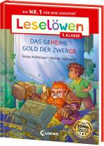 Cover-Bild Leselöwen 1. Klasse - Das geheime Gold der Zwerge (Großbuchstabenausgabe)