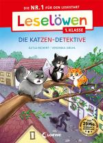 Cover-Bild Leselöwen 1. Klasse - Die Katzen-Detektive (Großbuchstabenausgabe)
