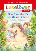 Cover-Bild Leselöwen 1. Klasse - Eine Freundin für das kleine Einhorn