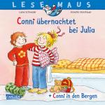 Cover-Bild LESEMAUS 207: "Conni übernachtet bei Julia" + "Conni in den Bergen" Conni Doppelband