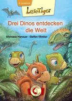 Cover-Bild Lesetiger - Drei Dinos entdecken die Welt