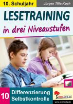 Cover-Bild Lesetraining in drei Niveaustufen / Klasse 10