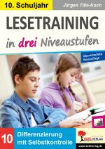 Cover-Bild Lesetraining in drei Niveaustufen / Klasse 10