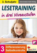 Cover-Bild Lesetraining in drei Niveaustufen / Klasse 3