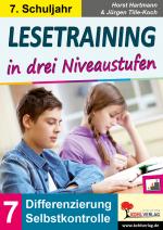 Cover-Bild Lesetraining in drei Niveaustufen / Klasse 7