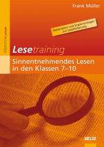 Cover-Bild Lesetraining: Sinnentnehmendes Lesen in den Klassen 7-10