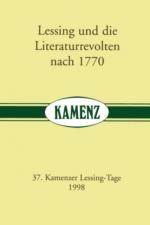 Cover-Bild Lessing und die Literaturrevolten nach 1770