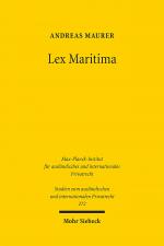 Cover-Bild Lex Maritima