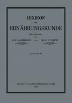 Cover-Bild Lexikon der Ernährungskunde