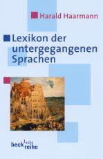 Cover-Bild Lexikon der untergegangenen Sprachen