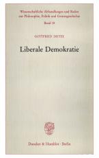 Cover-Bild Liberale Demokratie.