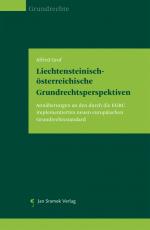 Cover-Bild Liechtensteinisch-österreichische Grundrechtsperspektiven
