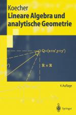 Cover-Bild Lineare Algebra und analytische Geometrie