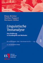 Cover-Bild Linguistische Textanalyse